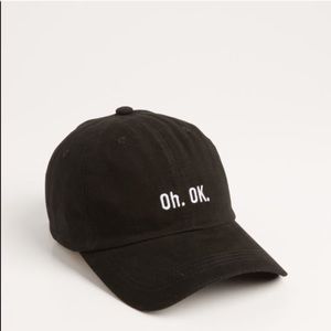 Rue 21 Black "Oh. Ok" Dad Hat